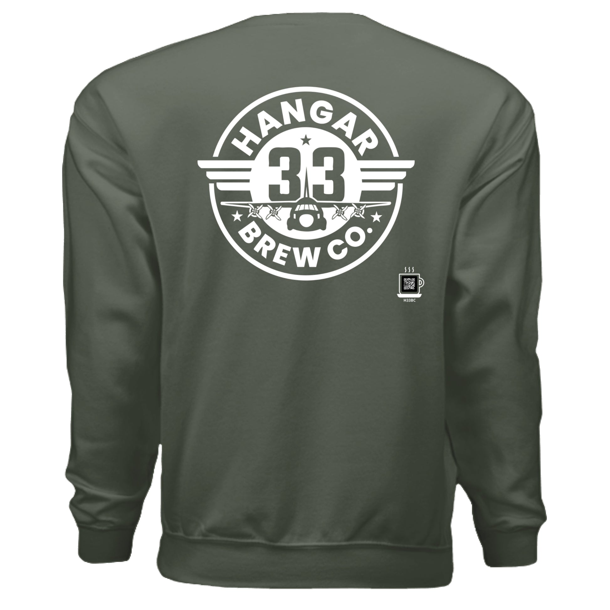 MILITARY GREEN - BACK